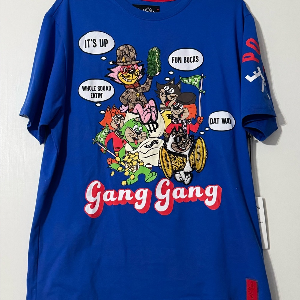 Blue Graphic T-Shirt